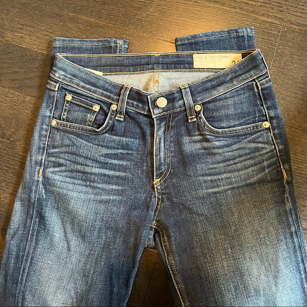 RAG & BONE womens straight leg jeans